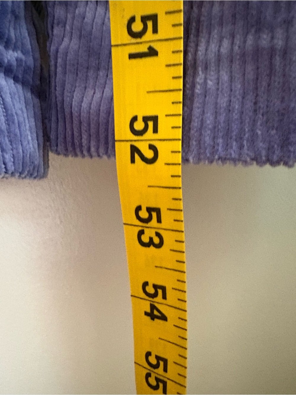 & Other Stories Lilac Corduroy Jumpsuit Front Zip Matching Fabric Belt Size 4 - Picture 12 of 13